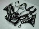 Rabatt Honda CBR600 F4i Motorrad Verkleidung 2001-2003 - Glanzendes Schwarz Silber SevenStars