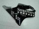 Rabatt Honda CBR600 F4i Motorrad Verkleidung 2001-2003 - Glanzendes Schwarz Silber SevenStars