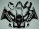 Rabatt Honda CBR600 F4i Motorrad Verkleidung 2001-2003 - Glanzendes Schwarz Silber SevenStars