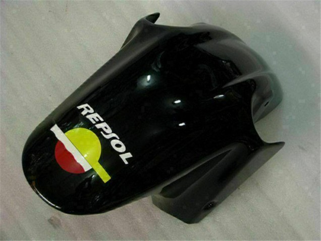 Rabatt Honda CBR600 F4i Motorrad Verkleidung 2001-2003 - Gelb Orange Glanzendes Schwarz Rossi 46