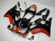 Rabatt Honda CBR600 F4i Motorrad Verkleidung Kit 2001-2003 - Rot Glanzendes Schwarz