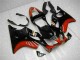 Rabatt Honda CBR600 F4i Motorrad Verkleidung Kit 2001-2003 - Rot Glanzendes Schwarz