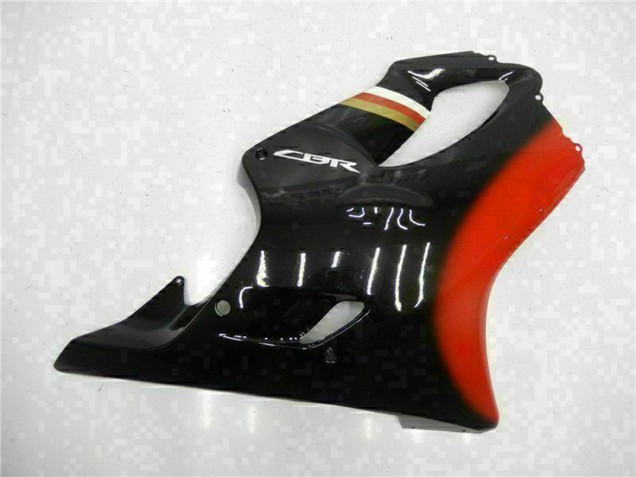 Rabatt Honda CBR600 F4i Motorrad Verkleidung Kit 2001-2003 - Rot Glanzendes Schwarz