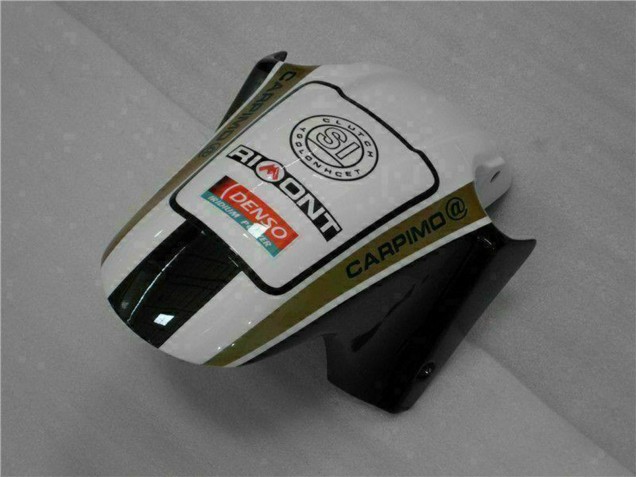 Rabatt Honda CBR600 F4i Motorrad Verkleidung 2001-2003 - Weiss Gelb Glanzendes Schwarz Playboy