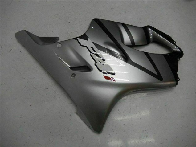Rabatt Honda CBR600 F4i Motorrad Verkleidung 2004-2007 - Silber Matt Schwarz
