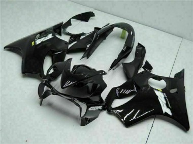 Rabatt Honda CBR600 F4i Motorrad Verkleidung 2004-2007 - Glanzendes Schwarz