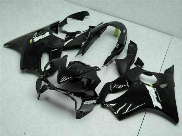 Rabatt Honda CBR600 F4i Motorrad Verkleidung 2004-2007 - Glanzendes Schwarz