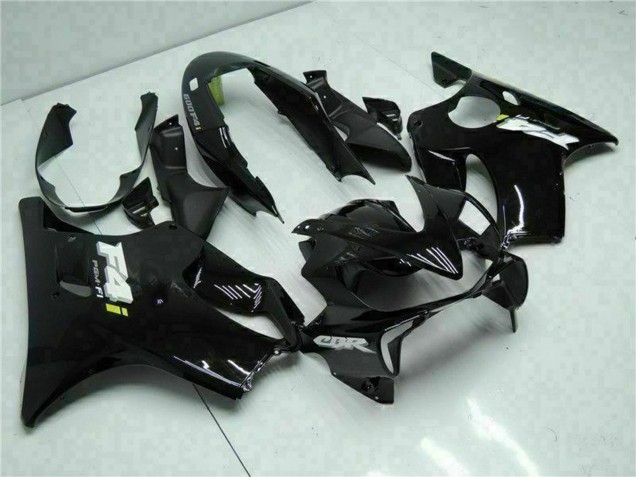 Rabatt Honda CBR600 F4i Motorrad Verkleidung 2004-2007 - Glanzendes Schwarz