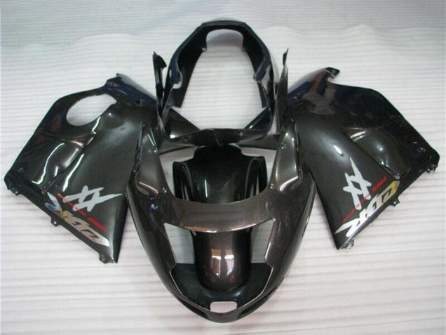 Rabatt Honda CBR1100XX Blackbird Motorrad Verkleidung 1996-2007 - Glanzendes Schwarz