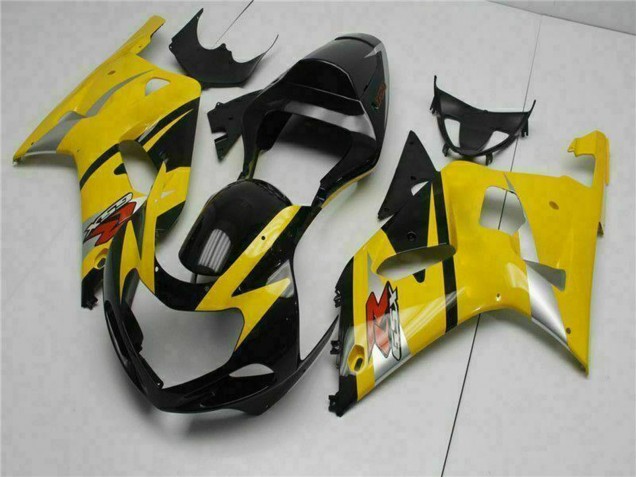 Rabatt Suzuki GSXR 600/750 Motorrad Verkleidung 2001-2003 - Gelb Schwarz