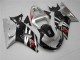 Rabatt Suzuki GSXR 600/750 Motorrad Verkleidung 2001-2003 - Silber Glanzendes Schwarz Rot