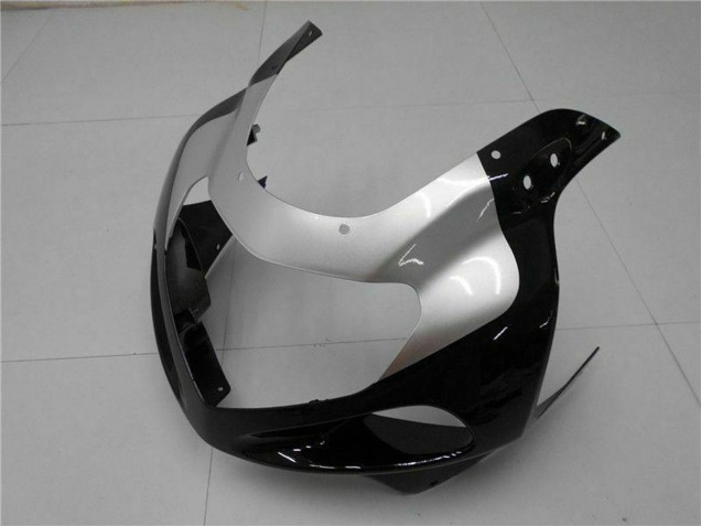 Rabatt Suzuki GSXR 600/750 Motorrad Verkleidung 2001-2003 - Silber Glanzendes Schwarz Rot