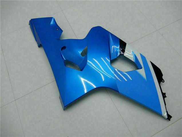 Rabatt Suzuki GSXR 600/750 Motorrad Verkleidung 2004-2005 - Weiss Blau Schwarz