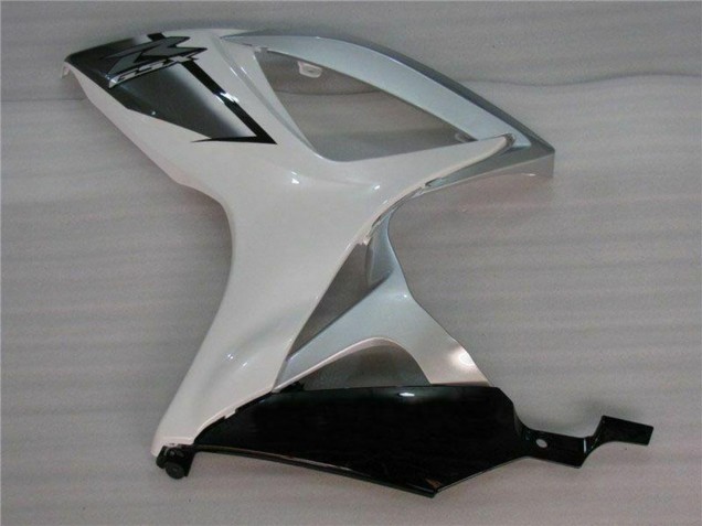 Rabatt Suzuki GSXR 600/750 Motorrad Verkleidung 2006-2007 - Weiss Silber