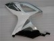 Rabatt Suzuki GSXR 600/750 Motorrad Verkleidung 2006-2007 - Weiss Silber
