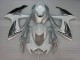 Rabatt Suzuki GSXR 600/750 Motorrad Verkleidung 2006-2007 - Weiss Silber