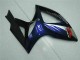 Rabatt Suzuki GSXR 600/750 Motorrad Verkleidung 2006-2007 - Glanzendes Schwarz Blau