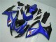Rabatt Suzuki GSXR 600/750 Motorrad Verkleidung 2006-2007 - Blau Weiss Glanzendes Schwarz Rot