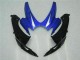 Rabatt Suzuki GSXR 600/750 Motorrad Verkleidung 2006-2007 - Blau Weiss Glanzendes Schwarz Rot