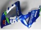 Rabatt Suzuki GSXR 600/750 Motorrad Verkleidung 2008-2010 - Blau Weiss Grun Schwarz