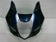 Rabatt Suzuki GSXR 1000 Abs Motorrad Verkleidungen 2003-2004 - Weiss Blau Glanzendes Schwarz Rot