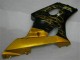 Rabatt Suzuki GSXR 1000 Motorrad Verkleidung 2003-2004 - Glanzendes Schwarz Gold Flamme