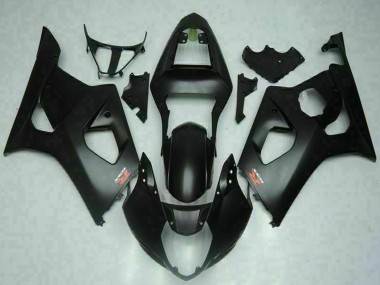 Rabatt Suzuki GSXR 1000 Motorrad Verkleidung 2003-2004 - Matt Schwarz Rot