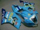 Rabatt Suzuki GSXR 1000 Motorrad Verkleidung 2003-2004 - Blau Weiss Gelb Rizla