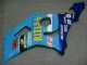 Rabatt Suzuki GSXR 1000 Motorrad Verkleidung 2003-2004 - Blau Weiss Gelb Rizla