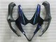Rabatt Suzuki GSXR 1000 Motorrad Verkleidung Kit 2005-2006 - Weiss Blau Glanzendes Schwarz