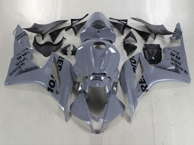 Rabatt Honda CBR600RR Motorrad Verkleidung 2007-2008 - Nardo Grau Schwarz Repsol