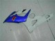 Rabatt Suzuki GSXR 1000 Motorrad Verkleidung 2005-2006 - Weiss Blau Glanzendes Schwarz