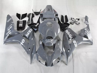 Rabatt Honda CBR1000RR Motorrad Verkleidung 2006-2007 - Nardo Grau Weiss Repsol