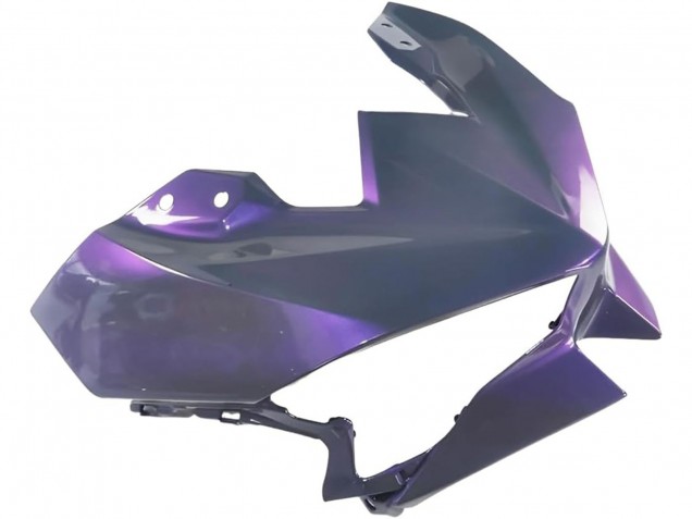 Rabatt Kawasaki Ninja 500 EX500R Motorrad Verkleidung 2024-2026 - Chameleon Grau Dazz Perl Lila