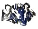 Rabatt Kawasaki Ninja 500 EX500R Motorrad Verkleidung 2024-2025 - Blau Weiss Gelb Silber Schwarz