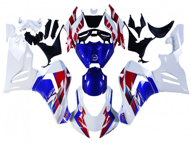 Rabatt Honda CBR1000RR-R Motorrad Verkleidung 2020-2023 - Weiss Rot Blau