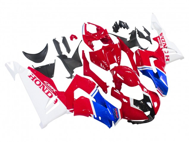 Rabatt Honda CBR1000RR-R Motorrad Verkleidungen Kit 2020-2023 - Weiss Rot Blau HRC