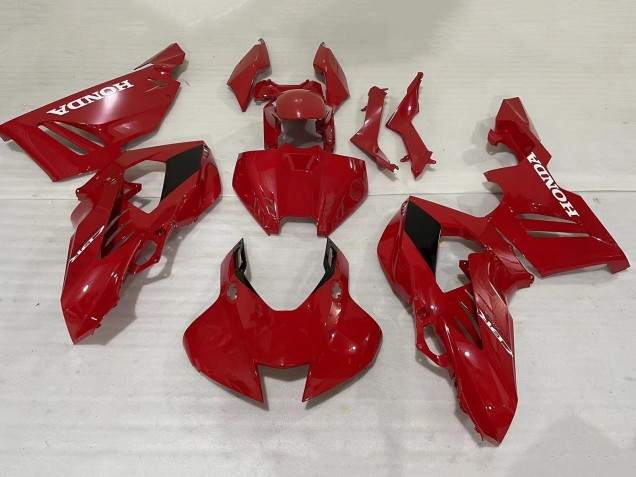 Rabatt Honda CBR1000RR-R Motorrad Verkleidung 2020-2023 - Kastanienbraun Rot Schwarz