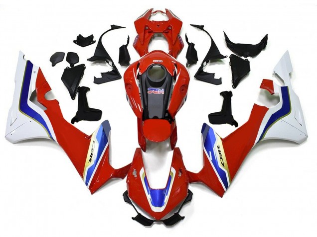 Rabatt Honda CBR1000RR-R Motorrad Verkleidung 2020-2023 - Weiss Rot Blau HRC