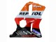Rabatt Honda CBR400RR NC23 Motorrad Verkleidung 1987-1989 - Orange Weiss Rot Glanzendes Schwarz Repsol HRC