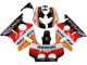 Rabatt Honda CBR400RR NC23 Motorrad Verkleidung 1987-1989 - Orange Weiss Rot Glanzendes Schwarz Repsol HRC