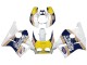 Rabatt Honda CBR400RR NC23 Motorrad Verkleidung 1987-1989 - Weiss Gelb Blau Rothmans