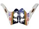 Rabatt Honda CBR400RR NC29 Motorrad Verkleidung 1990-1999 - Weiss Gold Rot Dunkel Blau Rothmans