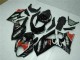 Rabatt Suzuki GSXR 1000 Motorrad Verkleidung 2007-2008 - Glanzendes Schwarz Rot Weiss