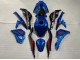 Rabatt Kawasaki ZX25R ZX-25R Motorrad Verkleidung 2019-2025 - Blau Rot Grau