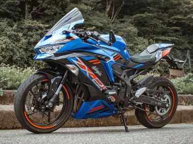 Rabatt Kawasaki ZX25R ZX-25R Motorrad Verkleidung 2019-2025 - Blau Rot Grau