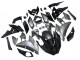Rabatt Kawasaki Ninja H2 Motorrad Verkleidung 2015-2022 - Silber Schwarz Carbonfaser
