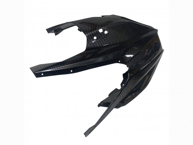 Rabatt Kawasaki Ninja H2 Motorrad Verkleidung 2015-2022 - Silber Schwarz Carbonfaser