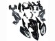 Rabatt Kawasaki Z400 Motorrad Verkleidung 2018-2024 - Glanzendes Schwarz