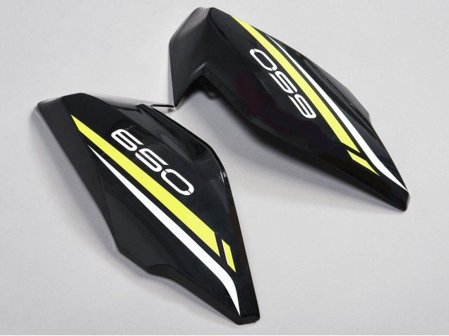 Rabatt Kawasaki Ninja Z650 Motorrad Verkleidung 2017-2019 - Schwarz Weiss Gelb
